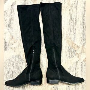 Also Black Over The Knee High Boots